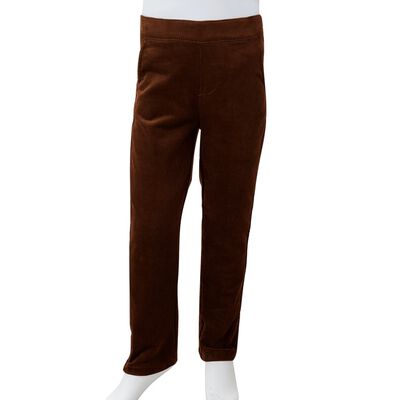 Pantalons pour enfants cognac 128