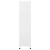 vidaXL Armoire &agrave; casiers Gris clair 90x40x180 cm Acier