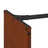 VidaXL &Eacute;tag&egrave;re &agrave; bois 40x30x80 cm acier r&eacute;sistant aux intemp&eacute;ries
