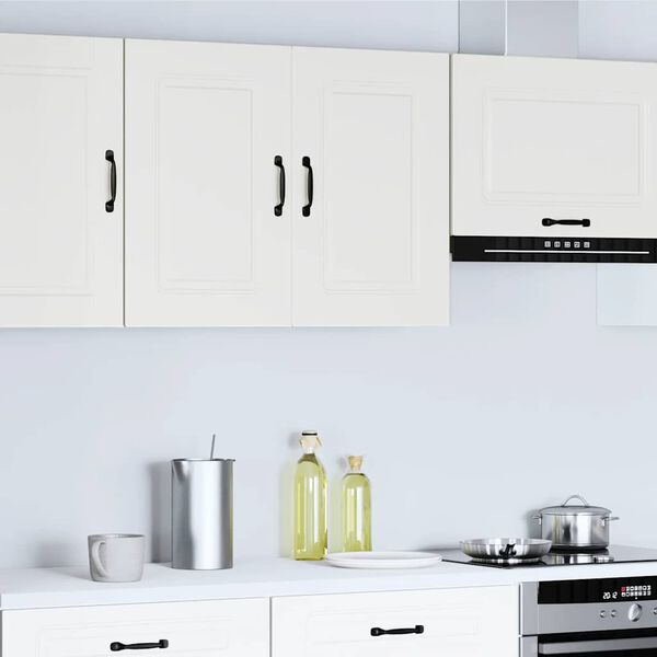 vidaXL Armoire murale de cuisine Kalmar blanc bois d'ing&eacute;nierie