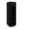 vidaXL Armoire &agrave; chaussures noir 30x34x105 cm bois de pin massif