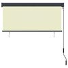 vidaXL Store roulant d'ext&eacute;rieur 140 x 250 cm Cr&egrave;me