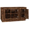 vidaXL Buffet ch&ecirc;ne fum&eacute; 102x35x55 cm bois d'ing&eacute;nierie