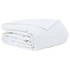 vidaXL Couette d'&eacute;t&eacute; 260 x 220 cm &Eacute;t&eacute; Plume Blanc Respirant