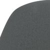 vidaXL Chaises &agrave; manger lot de 2 gris clair tissu