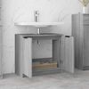 vidaXL Armoire de bain Sonoma gris 64,5x33,5x59 cm Bois d'ing&eacute;nierie