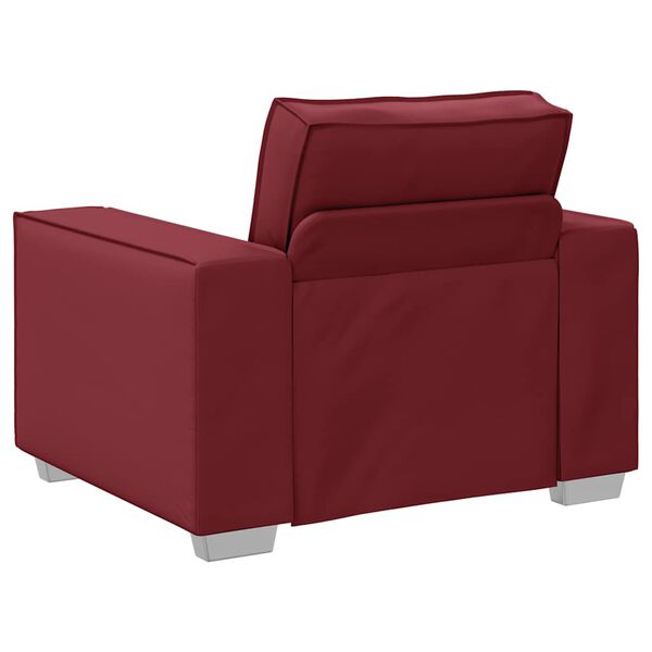 vidaXL Canap&eacute; Bordeaux 99 x 80 x 84 cm tissu