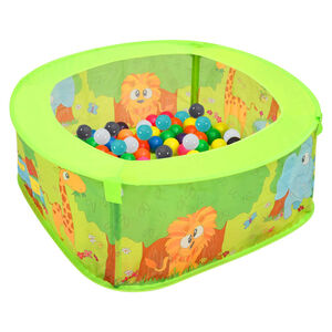vidaXL Piscine &agrave; balles avec 300 balles pour enfants 75x75x32 cm