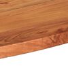 vidaXL Dessus de table 140x60x2,5 cm ovale bois massif d'acacia