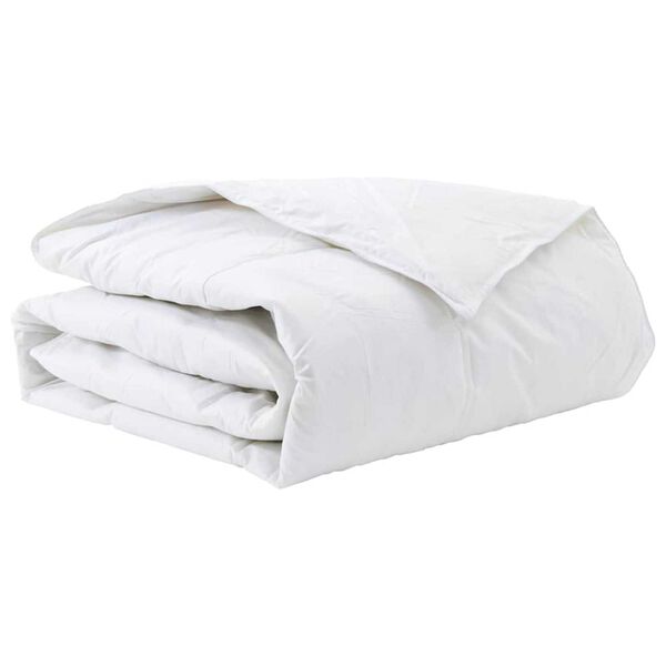 vidaXL Duvet d'hiver Blanc 140 x 220 cm Plume