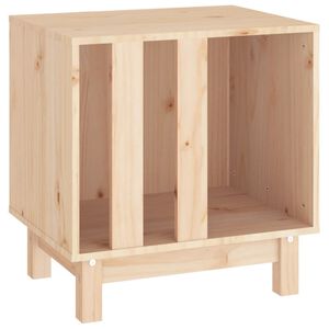 vidaXL Maison pour Chiens Naturel 50 x 40 x 52 cm