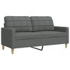 vidaXL Ensemble de canap&eacute;s 4 pcs repose-pied et coussins d&eacute;coratifs