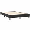 vidaXL Sommier &agrave; lattes de lit sans matelas noir 120x210 cm velours