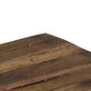 vidaXL Table basse Opium Bois de r&eacute;cup&eacute;ration et acier 110x60x35 cm