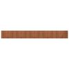 vidaXL Tapis rectangulaire marron 60x500 cm bambou