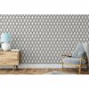 DUTCH WALLCOVERINGS Papier peint Geometric Blanc et noir