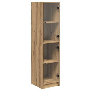 vidaXL Haut Armoire Ch&ecirc;ne artisanal 35 x 37 x 142 cm Bois d'ing&eacute;nierie