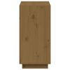 vidaXL Biblioth&egrave;que Marron miel 60x35x71 cm Bois de pin massif