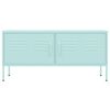 vidaXL Meuble TV Vert menthe 105x35x50 cm Acier