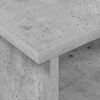 vidaXL Meuble TV Gris b&eacute;ton 37 x 35 x 35 cm Bois d'ing&eacute;nierie