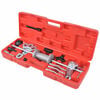 vidaXL Outils de voiture coulissants &agrave; 9 voies 17 pcs
