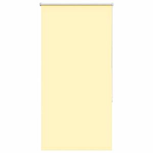 vidaXL Store enrouleur occultant jaune largeur du tissu 65,7 cm
