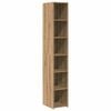 vidaXL Haut Armoire Ch&ecirc;ne artisanal 30 x 41 x 185 cm Bois d'ing&eacute;nierie