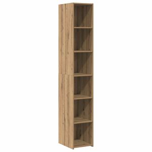 vidaXL Haut Armoire Ch&ecirc;ne artisanal 30 x 41 x 185 cm Bois d'ing&eacute;nierie