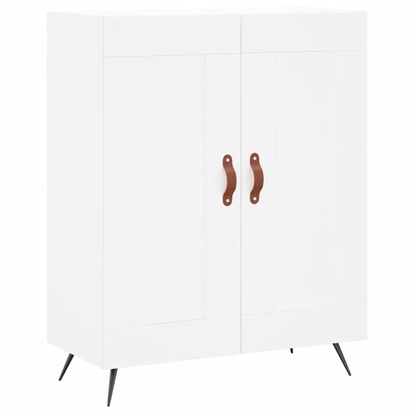 vidaXL Buffet blanc 69,5x34x90 cm bois d'ing&eacute;nierie