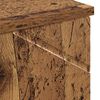 vidaXL Cabinet de salle de bain Bois Ancien 30 x 35 x 192 cm