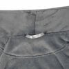 vidaXL Robe de bain sans capuche Gris fonc&eacute; xl Flanelle