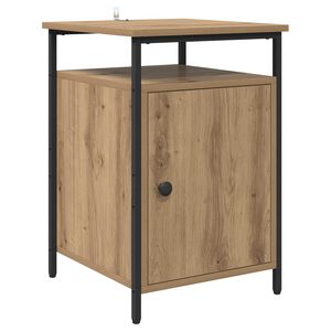 vidaXL Cabinet de chevet Ch&ecirc;ne artisanal 40 x 42 x 60cm