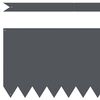 vidaXL Bordure de Pelouse 10 pcs Anthracite 100 x 0.05 x 20 cm