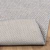 vidaXL Tapis de surface Carr&eacute; LUGO Cr&egrave;me et gris 200 x 200 cm