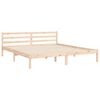 vidaXL Cadre de lit sans matelas bois massif