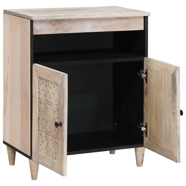 vidaXL Buffet Blanc 33,5 x 60 x 75 cm