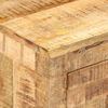 vidaXL Table de chevet 40x30x50 cm Bois de manguier massif
