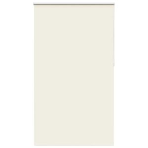 vidaXL Store enrouleur occultant blanc cass&eacute; 125x230 cm largeur tissu