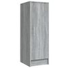 vidaXL Meuble &agrave; chaussures Sonoma gris 32x35x92 cm Bois d'ing&eacute;nierie