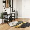 vidaXL Tapis lavable multicolore &Oslash; 120 cm