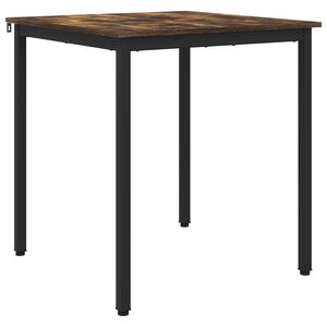 vidaXL Table de salle &agrave; manger / Table de repas M&Eacute;TAL