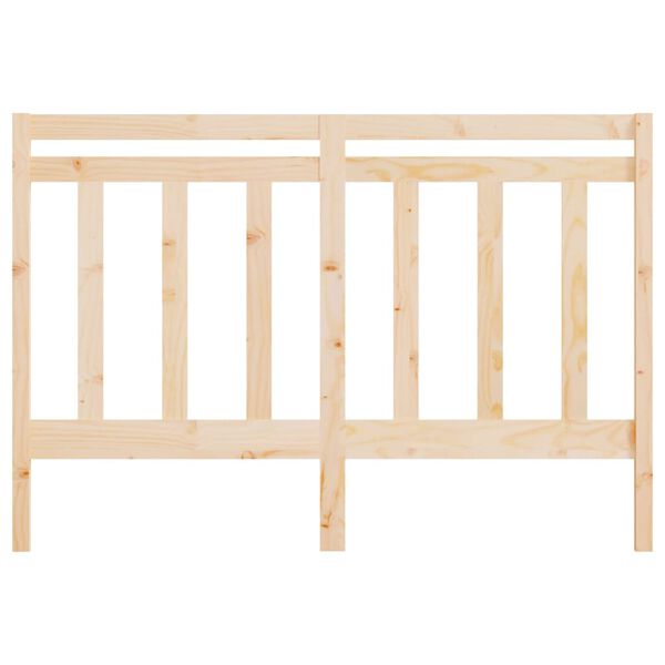 vidaXL T&ecirc;te de lit 166x4x100 cm Bois massif de pin