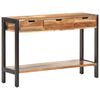 vidaXL Buffet 110x35x75 cm Bois solide