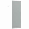 vidaXL Store de Fen&ecirc;tre avec des rideaux Argent Aluminium