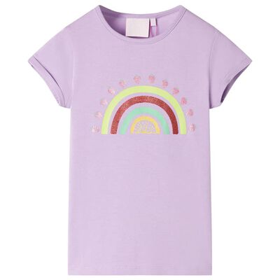 T-shirt pour enfants lilas 92