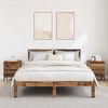 vidaXL Cabinet de chevet 2 pcs Bois ancien 40 x 35 x 50 cm