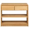 vidaXL Table console SAUDA ch&ecirc;ne 89,5x36,5x73 cm bois de pin massif