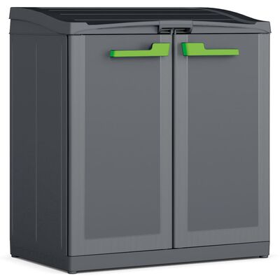 Keter Armoire de recyclage Moby Compact Recycling System Gris graphite