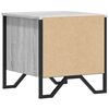 vidaXL Table de chevet sonoma gris 40x41x40 cm bois d'ing&eacute;nierie
