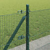 vidaXL Poteau de cl&ocirc;ture. Vert 25 x 0,4 m (maille 16 x 16 mm)